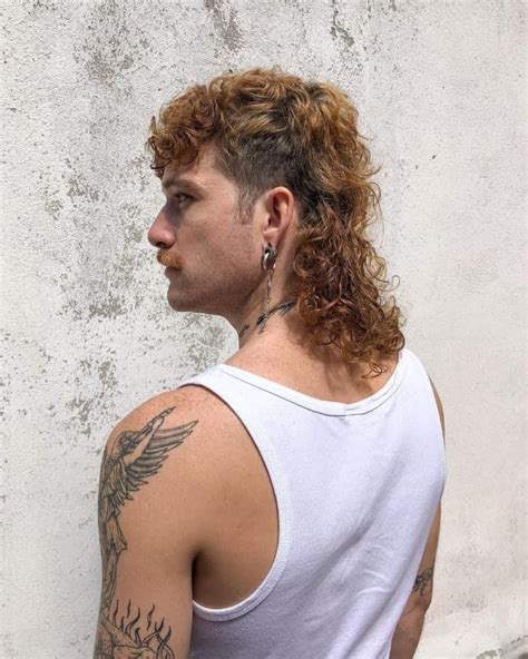 mullet woman long hair|long hair mullet men.